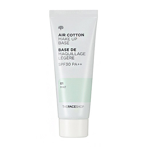 [The Face Shop] Air Cotton Make Up Base SPF30 PA++ 40ml #01 Mint