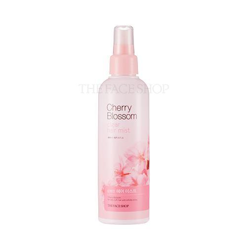 The Face Shop Cherry Blossom Clear Hair Mist 200ml,[The Face Shop] Cherry Blosso