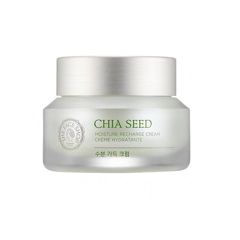 [The Face Shop] Chia Seed Moisture Recahrge Cream - Cosmetic Love