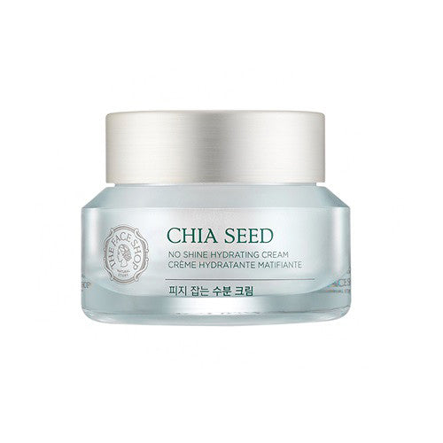 [The Face Shop] Chia Seed No Shine Hydrating Cream 50ml - Cosmetic Love