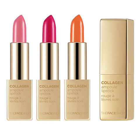 [The Face Shop] Collagen Ampoule Lipstick 3.5g - Cosmetic Love