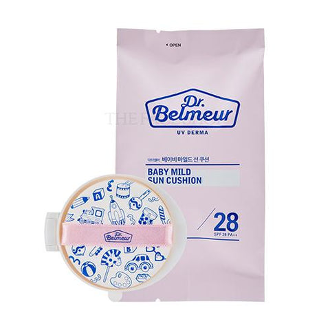 [The Face Shop] Dr.Belmeur Derma Baby Mild Sun Cushion SPF28PA++ Refill 15g