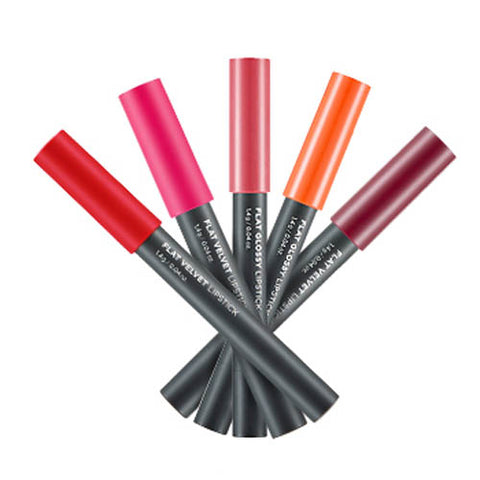 [The Face Shop] Flat Velvet & Glossy Stick 1.4g