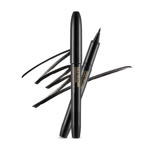 [The Face Shop] Gold Collagen Marker Pen Eyeliner 1ml