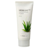 [The Face Shop] Herb Day 365 Cleansing Foam- # Spearmint - Cosmetic Love - 3
