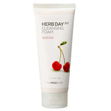 [The Face Shop] Herb Day 365 Cleansing Foam- # Spearmint - Cosmetic Love - 5