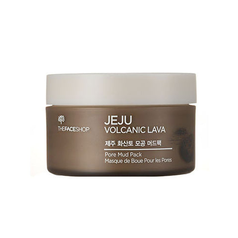 [The Face Shop] Jeju Volcanic Lava Pore Mud Pack 100ml - Cosmetic Love
