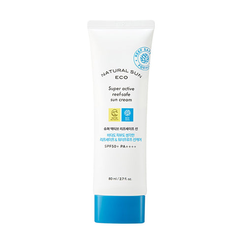 [The Face Shop] Natural Sun Eco Super Active Reef Safe Sun 80ml