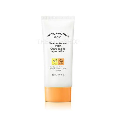 [The Face Shop] Natural Sun Eco Super Active Sun Cream 2020 50ml