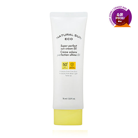 [The Face Shop] Natural Sun Eco Super Perfect Sun Cream EX (Big Size) 75ml