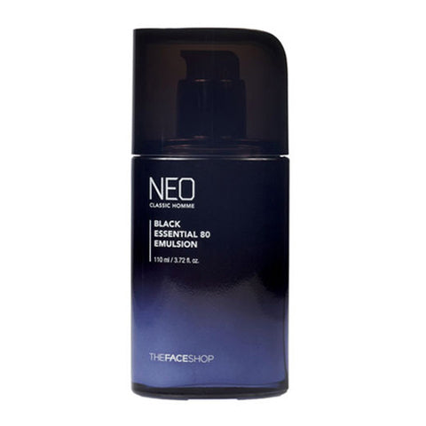 [The Face Shop] Neo Classic Homme Black Essential80 Emlusion 110ml - Cosmetic Love