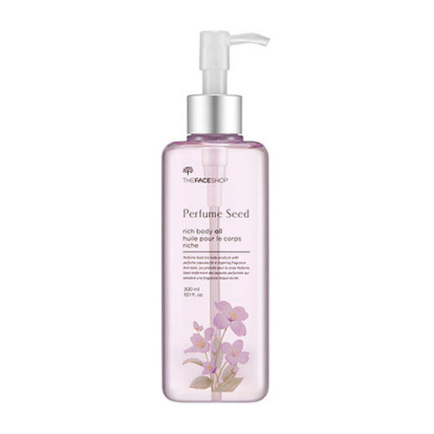[The Face Shop] Perfume Seed Rich Body Oil 225ml - Cosmetic Love