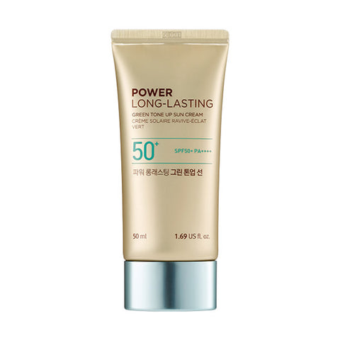[The Face Shop] Power Long Lasting Green Tone Up Sun 50ml