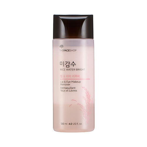 [The Face Shop] Rice Water Bright Lip & Eye Remover 120ml - Cosmetic Love