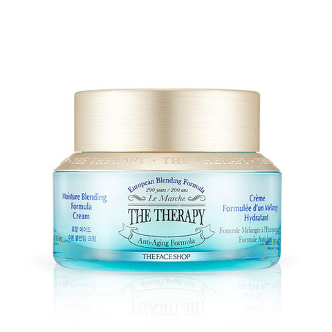 [The Face Shop] The Therapy Moisture Blending Formula Cream - Cosmetic Love