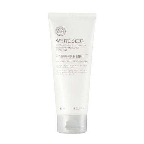 [The Face Shop] White Seed Exfoliating Foam Cleanser - Cosmetic Love