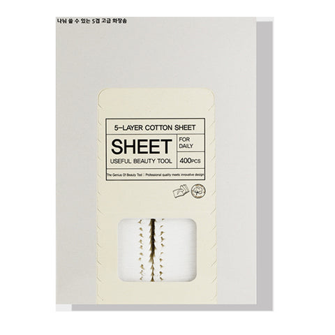 [Tonymoly] 5Layer Cotton Sheet 400pcs