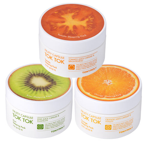 [Tonymoly] Fruity Capsule Tok Tok 80ml - Cosmetic Love