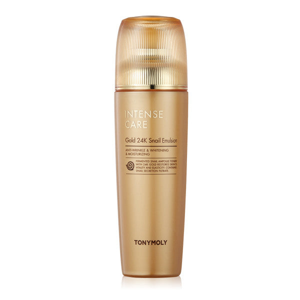 [Tonymoly] Intense Care Gold 24K Snail Emulsion 140ml - Cosmetic Love