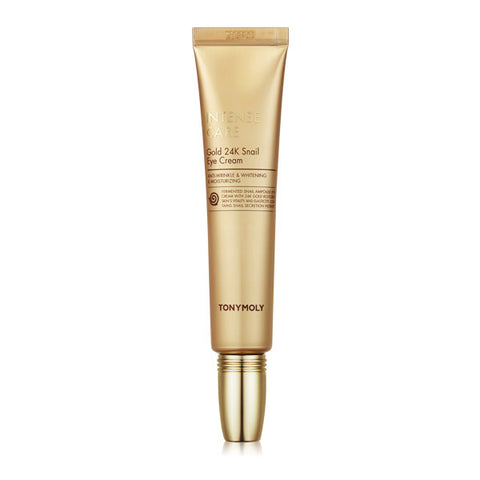 [Tonymoly] Intense Care Gold 24K Snail Eye Cream 30ml - Cosmetic Love