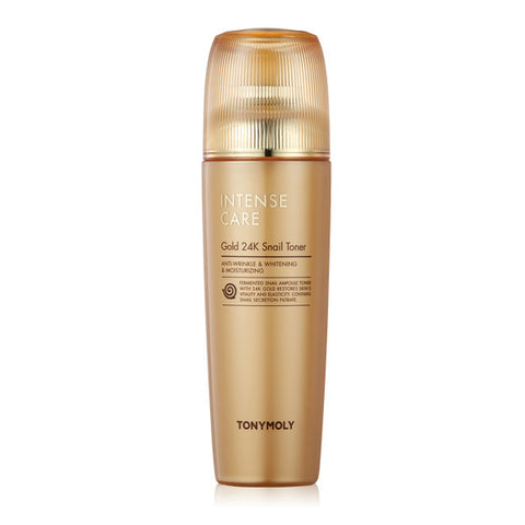 [Tonymoly] Intense Care Gold 24K Snail Toner 140ml - Cosmetic Love