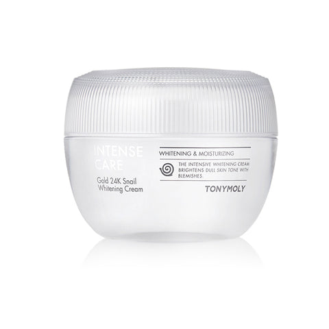 [Tonymoly] Intense Care Gold 24K Snail Whitening Cream 50ml