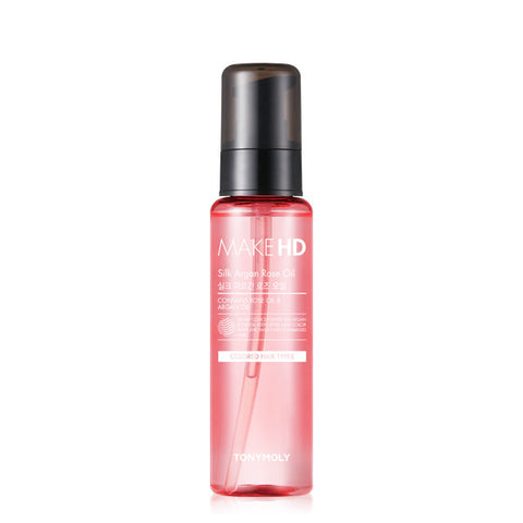 [Tonymoly] Make HD Silk Argan Oil_Rose 85ml - Cosmetic Love