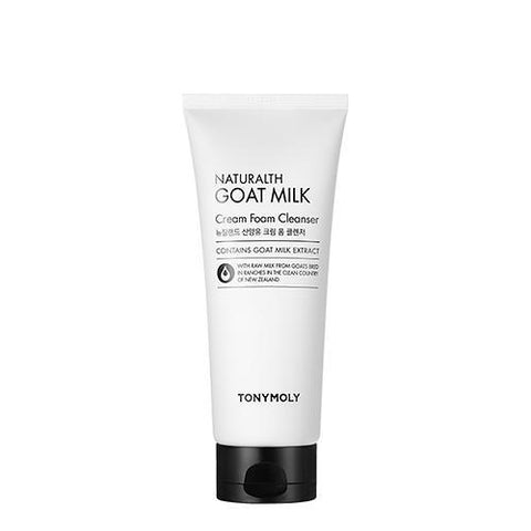[Tonymoly] NEW Naturalth Goat Milk Cream Foam Cleanser 200ml