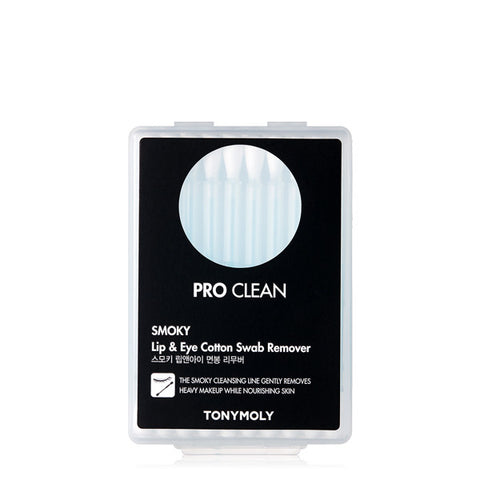 [Tonymoly] Pro Clean Smoky Lip & Eye Cotton Swab Remover