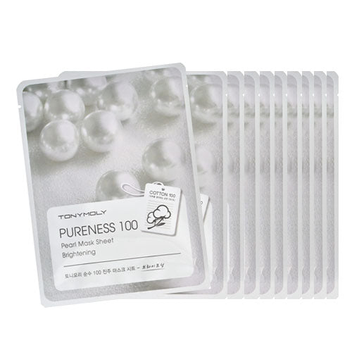[Tonymoly] Pureness 100 Mask Sheet 21ml #06 Pearl x 10pcs