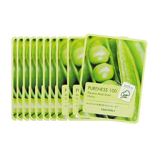 [Tonymoly] Pureness 100 Mask Sheet 21ml #08 Placenta x 10pcs