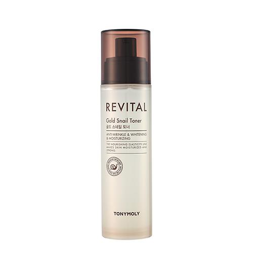 [Tonymoly] Revital Gold Snail Toner 140ml