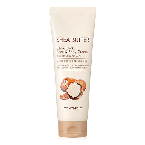[Tonymoly] Shea Butter Chok Chok Face & Body Cream 250ml
