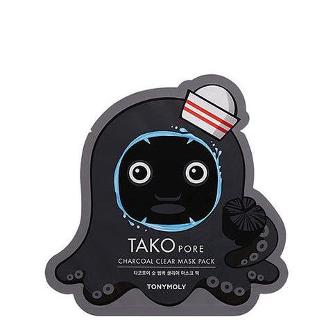 [Tonymoly] Tako Pore Charcoal Clear Mask Pack 20g