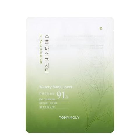 [Tonymoly] The Green Tea True Biome Watery Mask Sheet 23g