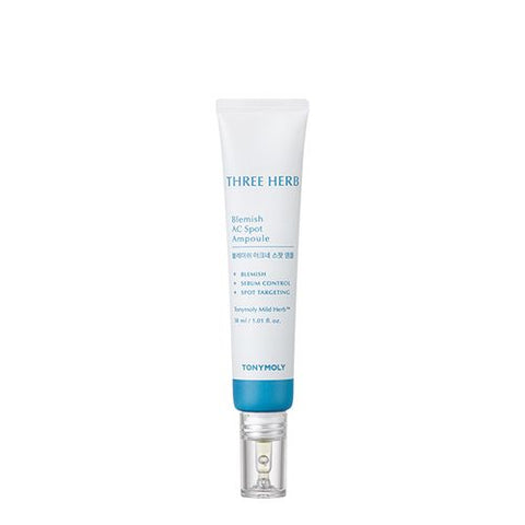 [Tonymoly] Three Herb Blemish AC Spot Ampoule 30ml