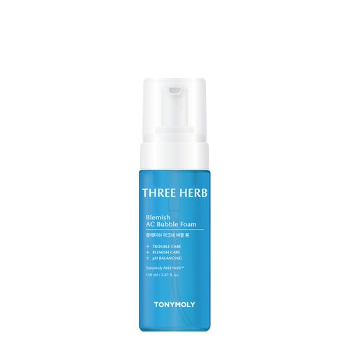 [Tonymoly] Three Herb Blemish Acne Bubble Foam 150ml