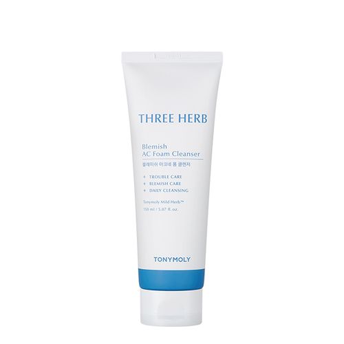 [Tonymoly] Three Herb Blemish Acne Foam Cleanser 80ml