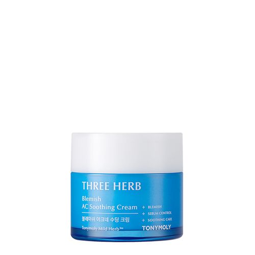 [Tonymoly] Three Herb Blemish Acne Soothing Cream 80ml