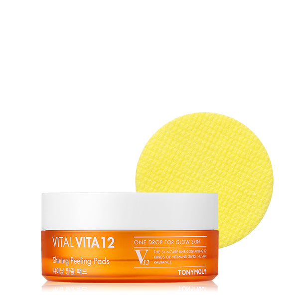 [Tonymoly] Vital Vita 12 Shining Peeling Pad 50 Sheets