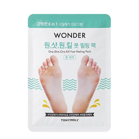 [Tonymoly] Wonder One Shot One Kill Foot Peeling Pack 20ml x 2ea