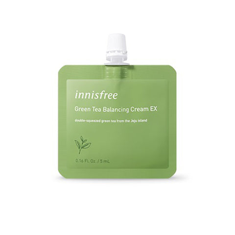 [innisfree] Green Tea Balnacing Cream 7DAYS 5ml