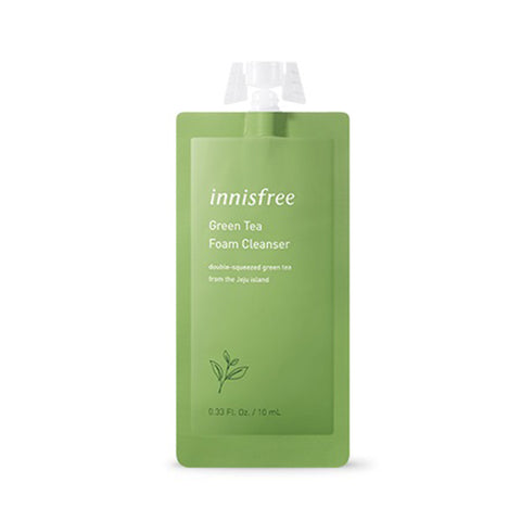 [innisfree] Green Tea Foam Cleanser 7DAYS 10ml